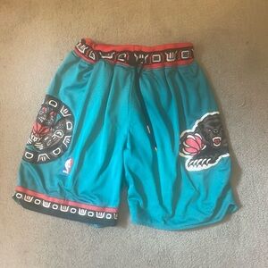 Medium Just Don Vancouver Grizzlies NBA Shorts
